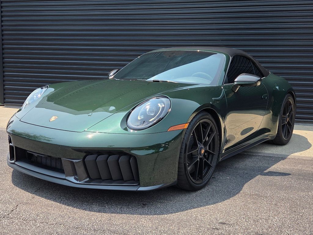 Oak Green Metallic Neo 2026 Porsche 911 Convertible Rear-Wheel Drive 8-Speed Automatic
