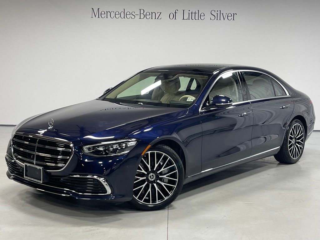 Nautical Blue 2026 Mercedes-Benz S-Class Sedan All-Wheel Drive 9-Speed Automatic