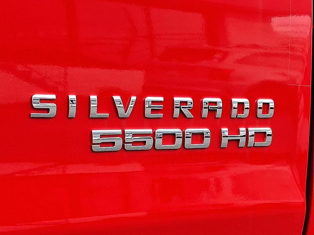 2024 Chevrolet Silverado 5500HD 1LT Red at Klick Lewis Buick Chevrolet