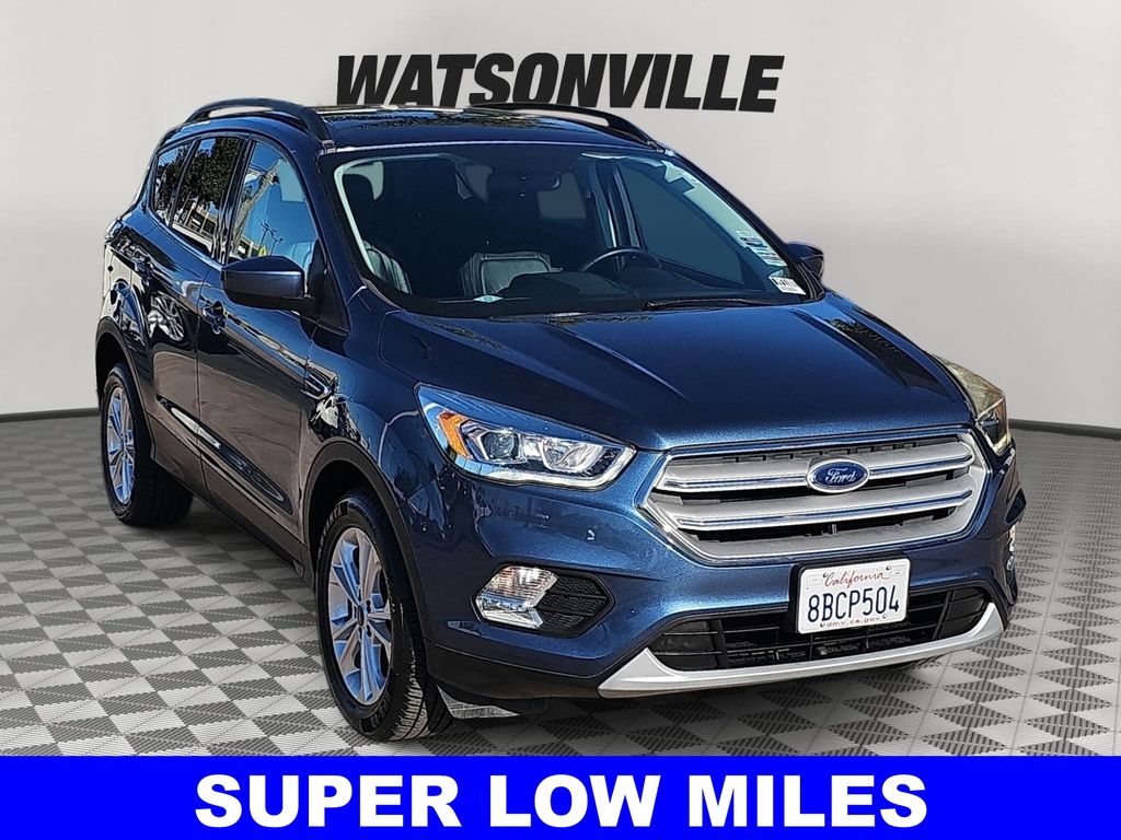 Blue Metallic 2018 Ford Escape SEL AWD SUV / Crossover All-Wheel Drive 6-Speed Automatic