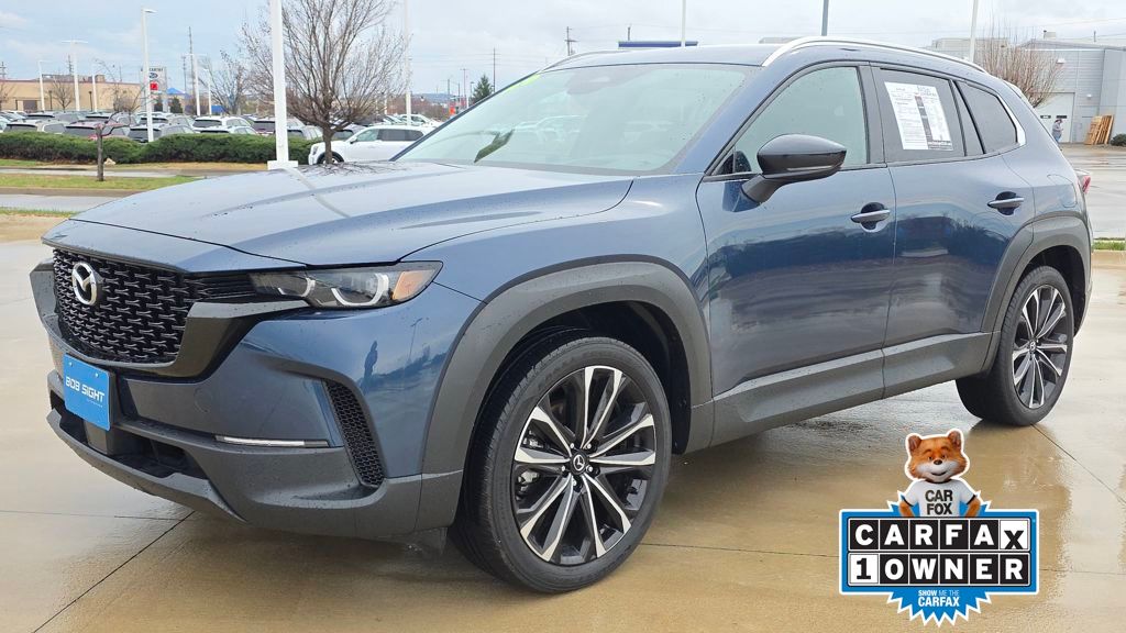 Ingot Blue Metallic 2025 Mazda CX-50 2.5 S Premium Plus AWD SUV / Crossover All-Wheel Drive 6-Speed Automatic