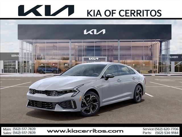 Gray 2026 Kia K5 GT-Line FWD Sedan Front-Wheel Drive 8-Speed Automatic