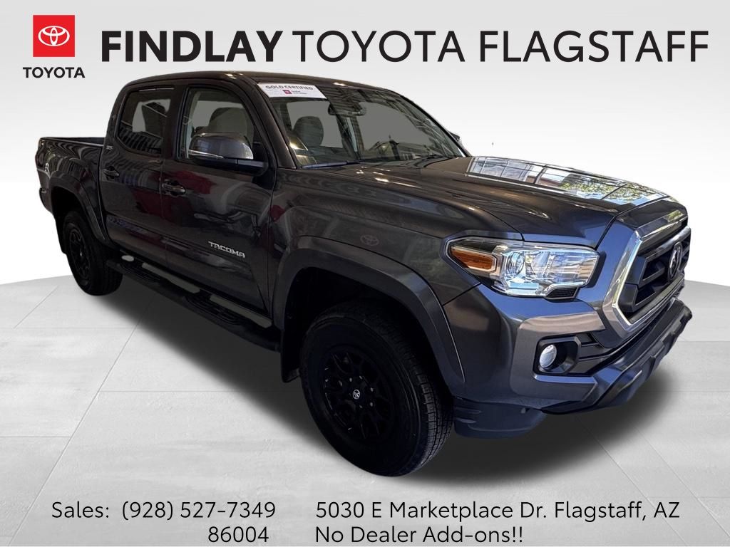 Magnetic Gray Metallic 2021 Toyota Tacoma Pickup Truck Four-Wheel Drive 6-Speed Automatic