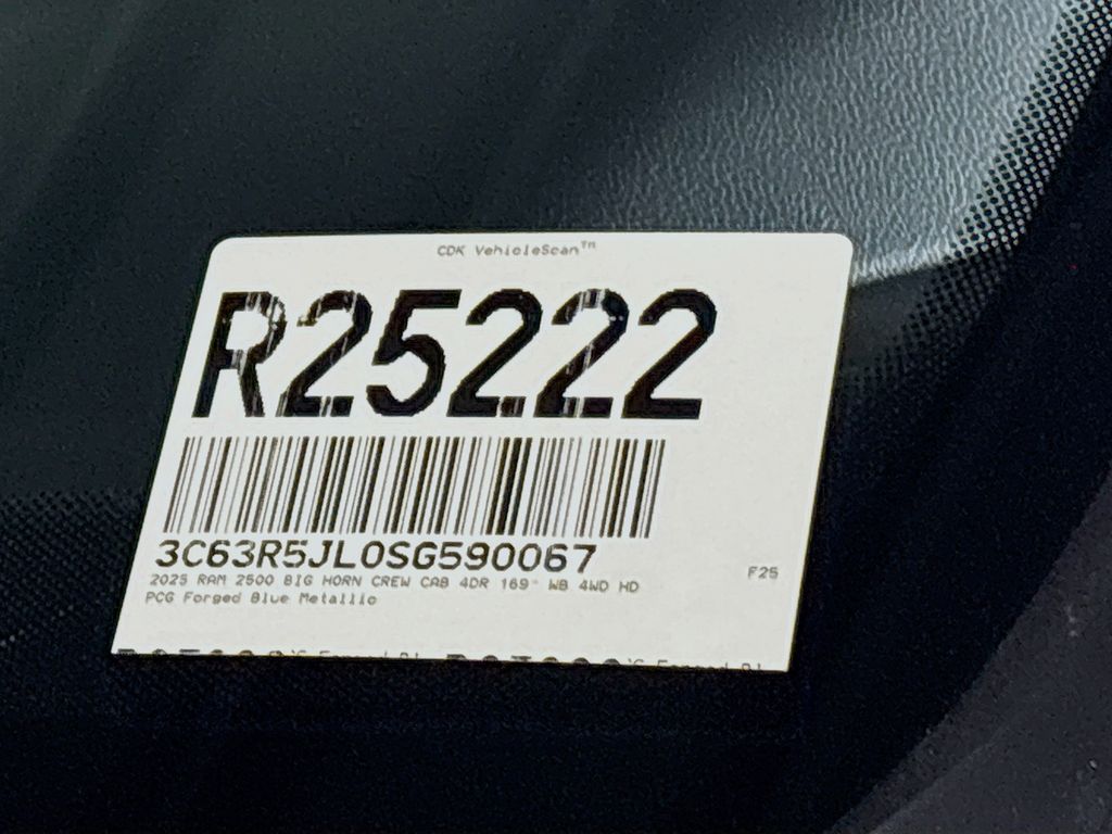 2025 Ram 2500 Big Horn