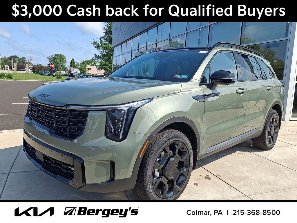 Jungle Green 2026 Kia Sorento SUV / Crossover All-Wheel Drive 8-Speed Dual Clutch