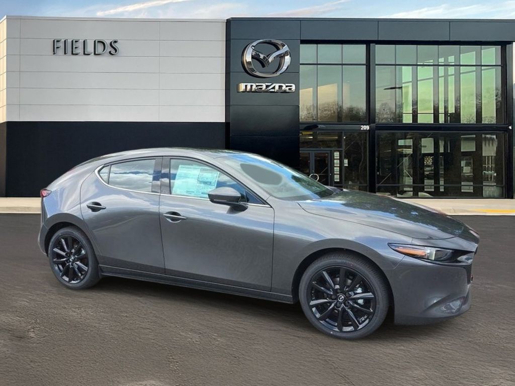 Machine Gray Metallic 2026 Mazda MAZDA3 Hatchback Front-Wheel Drive 6-Speed Manual