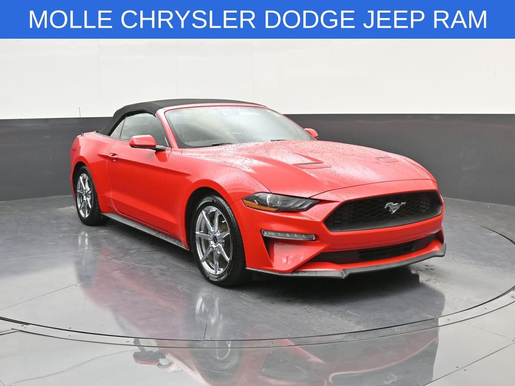 Race Red 2022 Ford Mustang Convertible Rear-Wheel Drive Automatic