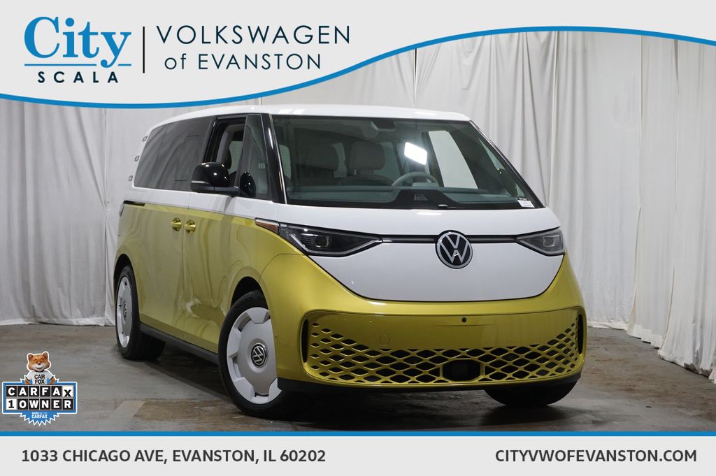Pomelo Yellow 2025 Volkswagen ID.Buzz Minivan All-Wheel Drive Automatic