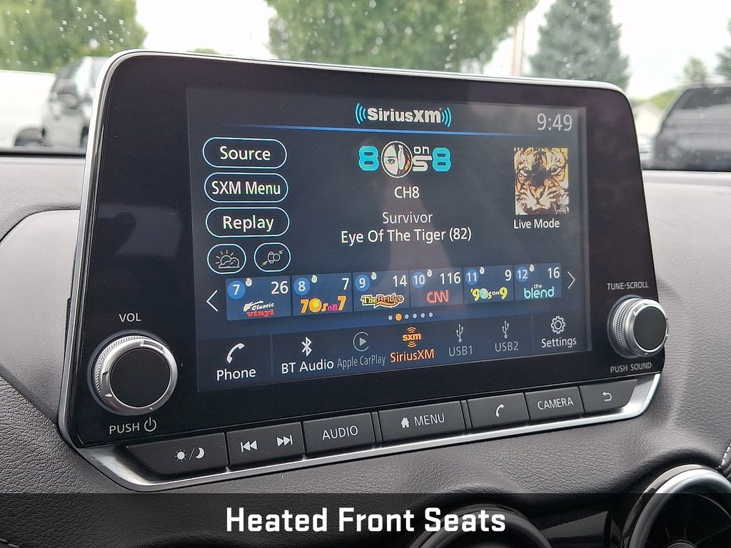 2022 Nissan Sentra SV Red at South Hills Kia