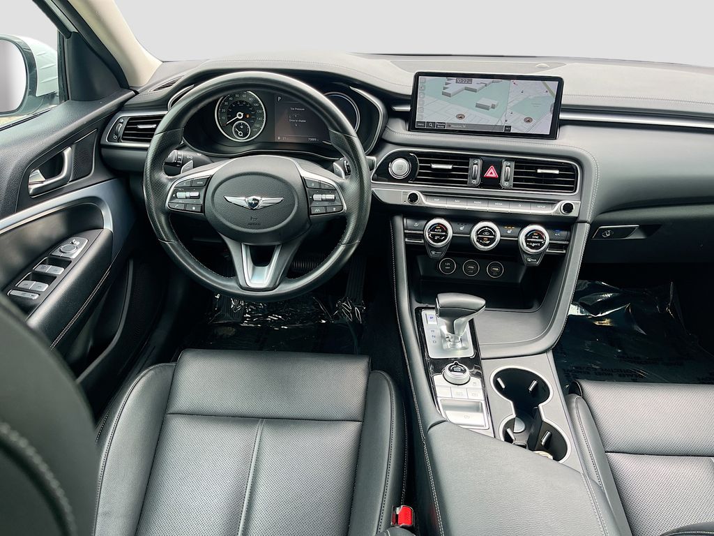 2022 Genesis G70 2.0T White at Genesis of Spring