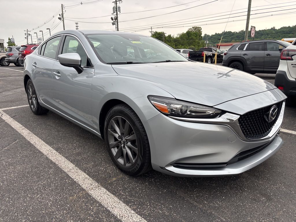 Sonic Silver Metallic 2019 Mazda MAZDA6 Sport FWD Sedan Front-Wheel Drive 6-Speed Automatic