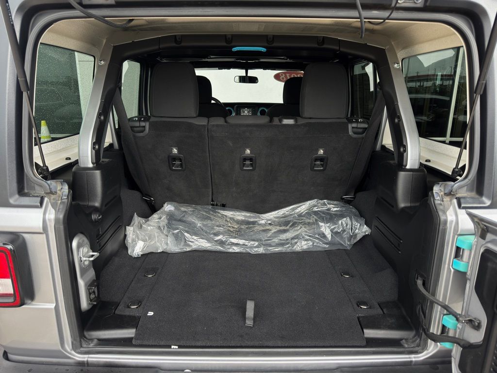 2018 Jeep Wrangler Unlimited Sport Silver at Joe Myers Mazda Kia