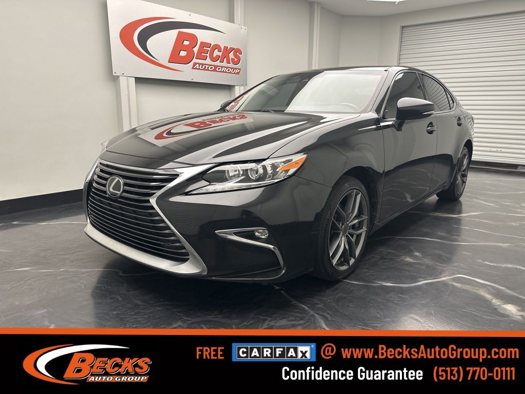 Black (Caviar) 2018 Lexus ES 350 FWD Sedan Front-Wheel Drive 6-Speed Automatic
