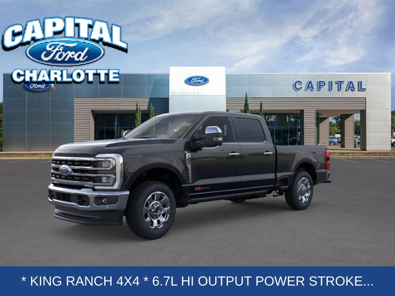 Agate Black Metallic 2026 Ford F-350 Super Duty Pickup Truck Four-Wheel Drive Automatic