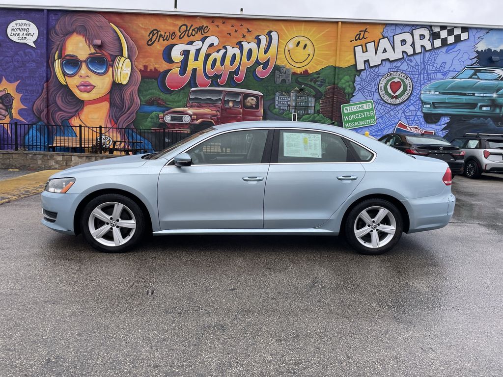 Used 2012 Volkswagen Passat SE with VIN 1VWBP7A34CC099539 for sale in Worcester, MA
