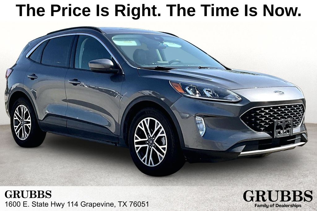 Carbonized Gray Metallic 2021 Ford Escape SUV / Crossover Front-Wheel Drive 8-Speed Automatic