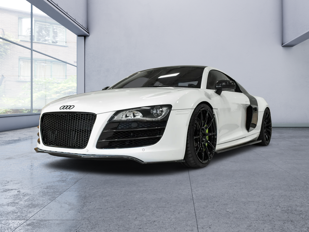 Ibis White/Ice Silver 2012 Audi R8 5.2 quattro Coupe AWD Coupe All-Wheel Drive 6-Speed Manual