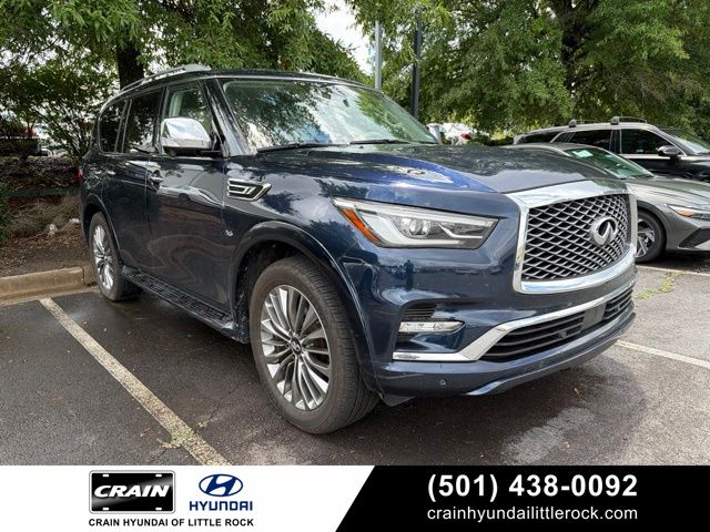 Brown (Beige) 2019 INFINITI QX80 SUV / Crossover All-Wheel Drive 7-Speed Automatic