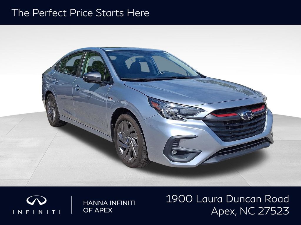 Ice Silver Metallic 2025 Subaru Legacy Sport AWD Sedan All-Wheel Drive Continuously Variable Transmission