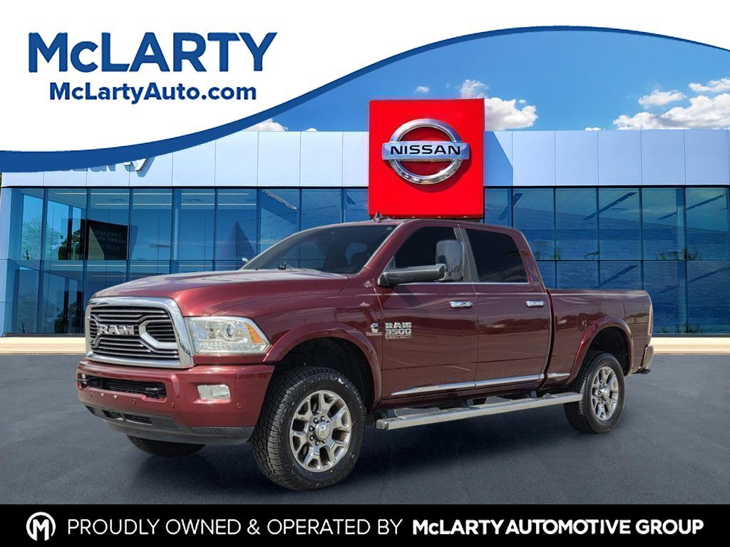 Delmonico Red Pearlcoat 2016 RAM 3500 Pickup Truck Four-Wheel Drive 6-Speed Automatic