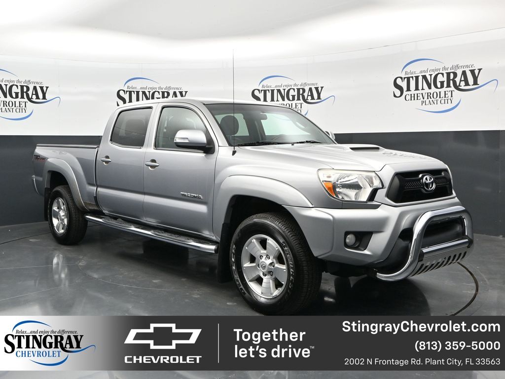 Silver Sky Metallic 2015 Toyota Tacoma Pickup Truck 4X2 5-Speed Automatic
