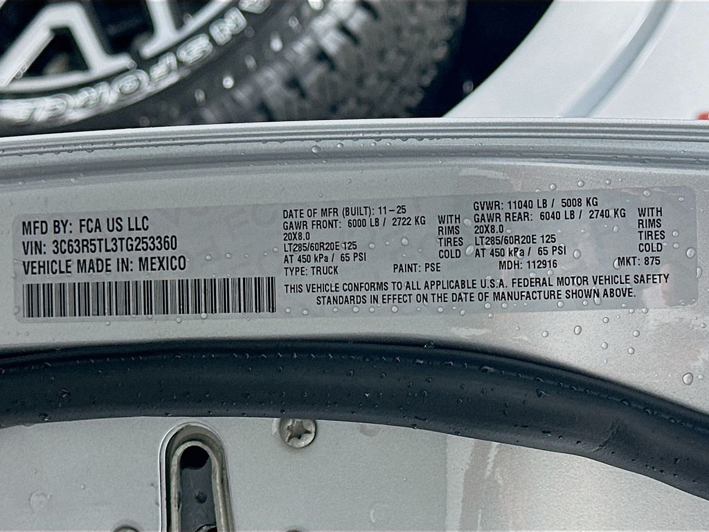 New 2026 Silver Ram Limited 14in image 19