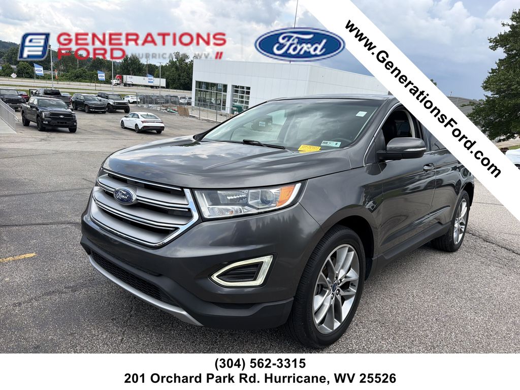 Gray (Magnetic Metallic) 2015 Ford Edge SUV / Crossover All-Wheel Drive 6-Speed Automatic
