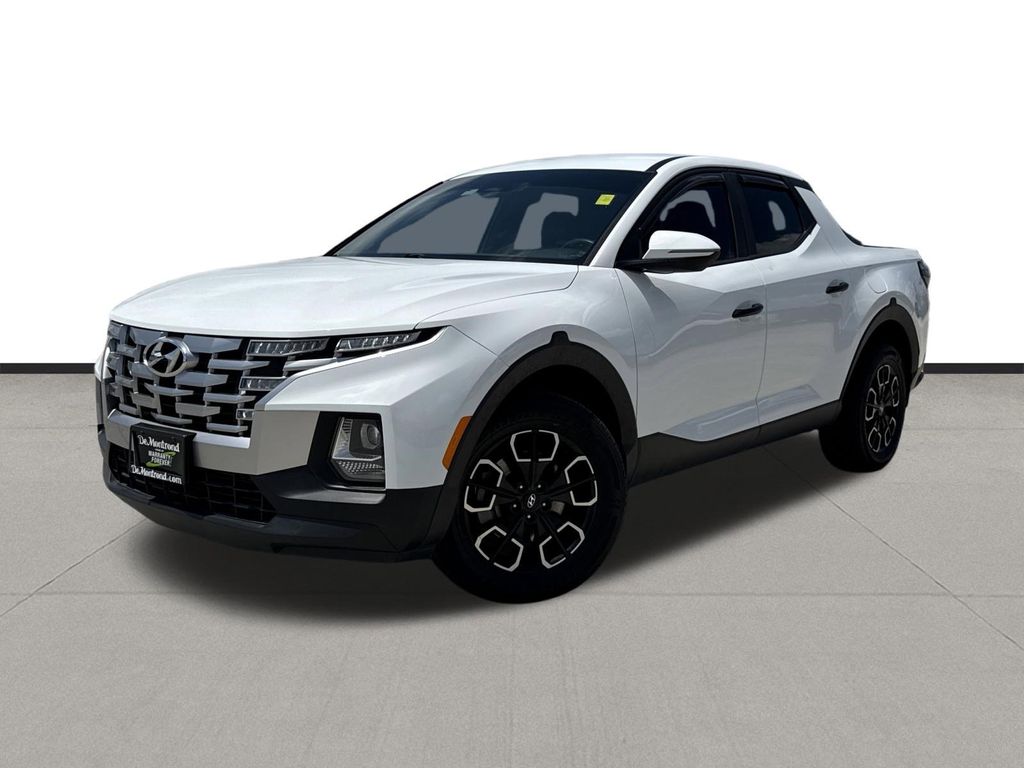 2022 Hyundai Santa Cruz SEL White at Mac Haik CDJR North Houston