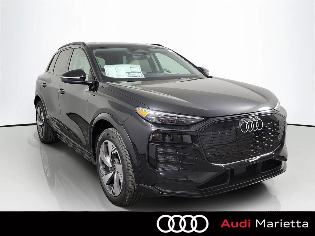 Mythos Black Metallic 2025 Audi Q6 e-tron quattro Premium Plus SUV / Crossover All-Wheel Drive Automatic