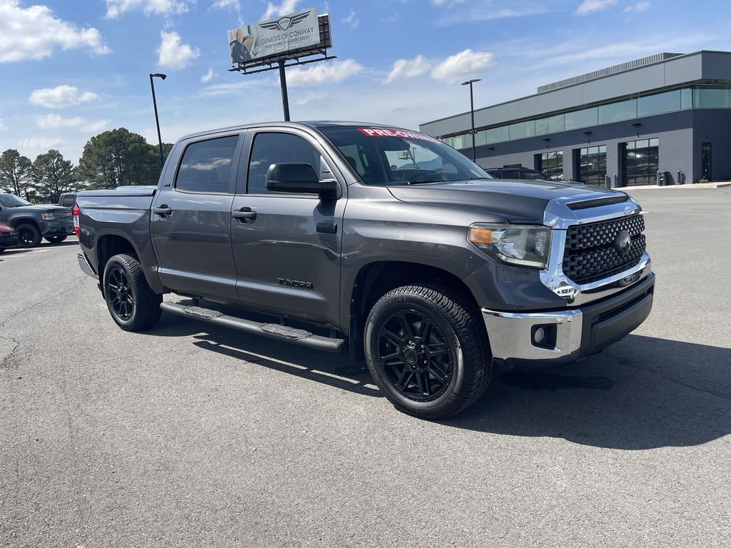 Magnetic Gray 2020 Toyota Tundra SR5 CrewMax 4WD Pickup Truck Four-Wheel Drive 6-Speed Automatic