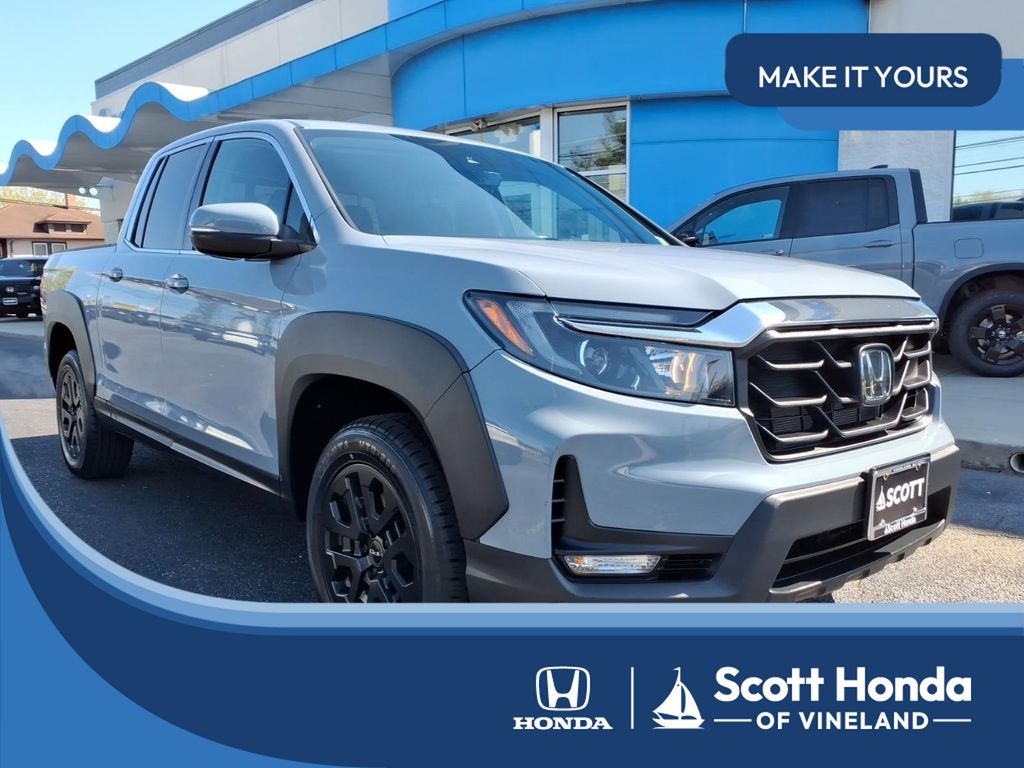 Sonic Gray Pearl 2023 Honda Ridgeline RTL AWD Pickup Truck All-Wheel Drive 9-Speed Automatic