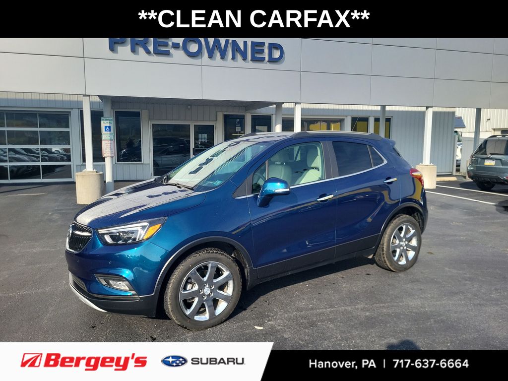 Blue (Deep Azure Metallic) 2019 Buick Encore SUV / Crossover All-Wheel Drive 6-Speed Automatic Overdrive