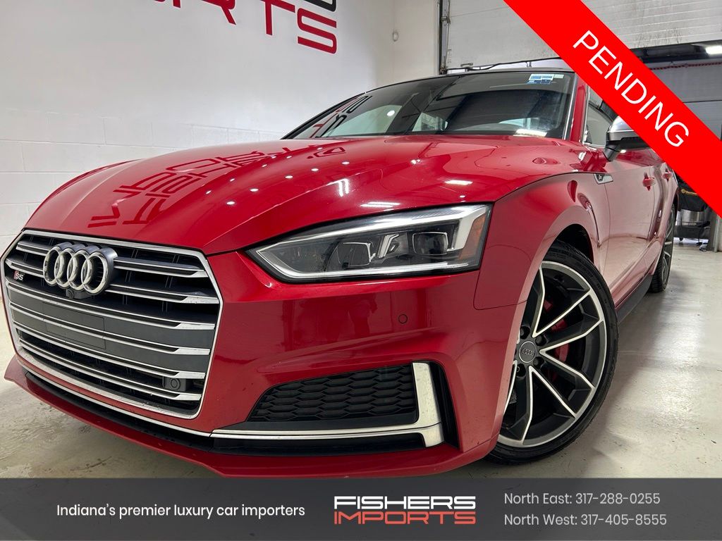 Red 2019 Audi S5 Sportback Sedan All-Wheel Drive 8-Speed Automatic
