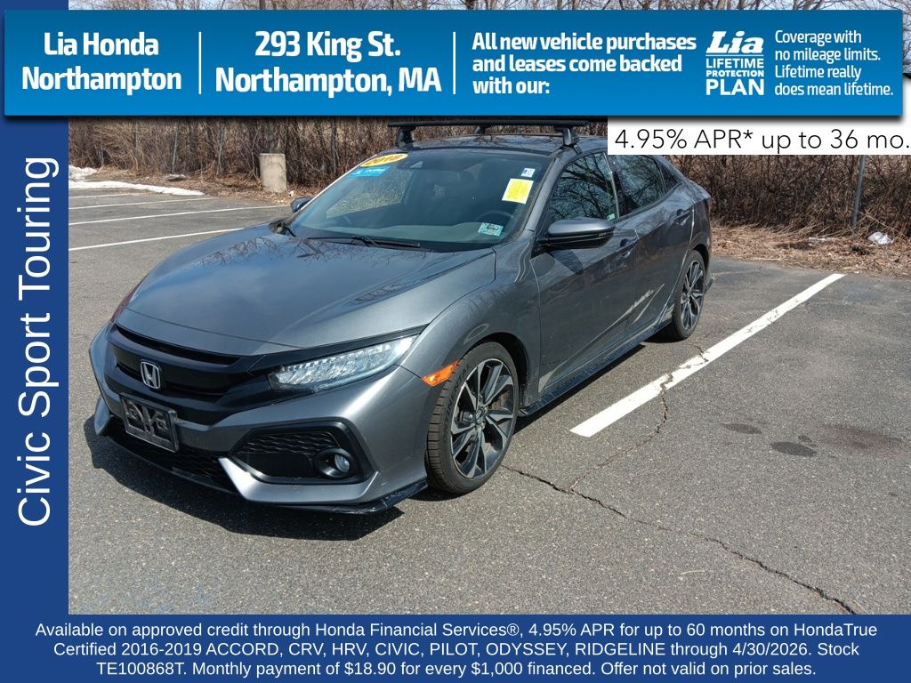 2018 Honda Civic Hatchback Sport Touring FWD