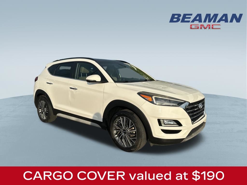 Winter White 2020 Hyundai Tucson SUV / Crossover Front-Wheel Drive 6-Speed Automatic