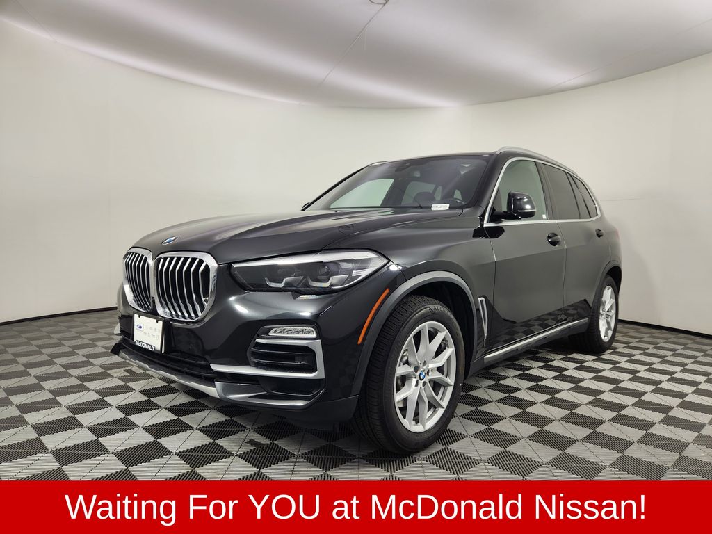 Black Sapphire Metallic 2019 BMW X5 SUV / Crossover All-Wheel Drive 8-Speed Automatic