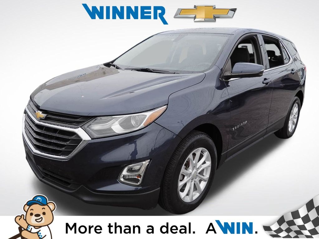 Storm Blue Metallic 2018 Chevrolet Equinox SUV / Crossover Front-Wheel Drive 6-Speed Automatic Overdrive