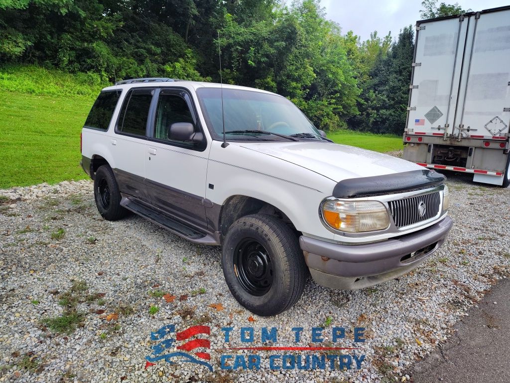 White 1997 Mercury Mountaineer SUV / Crossover All-Wheel Drive 4-Speed Automatic Overdrive