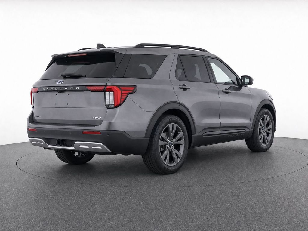 New 2026 Carbonized Gray Metallic Ford Active image 3