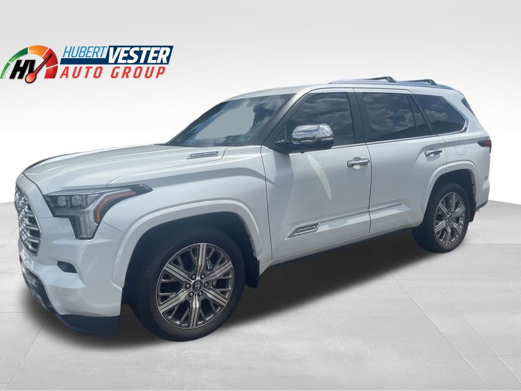 White (Wind Chill Pearl) 2026 Toyota Sequoia Capstone 4WD SUV / Crossover Four-Wheel Drive Automatic