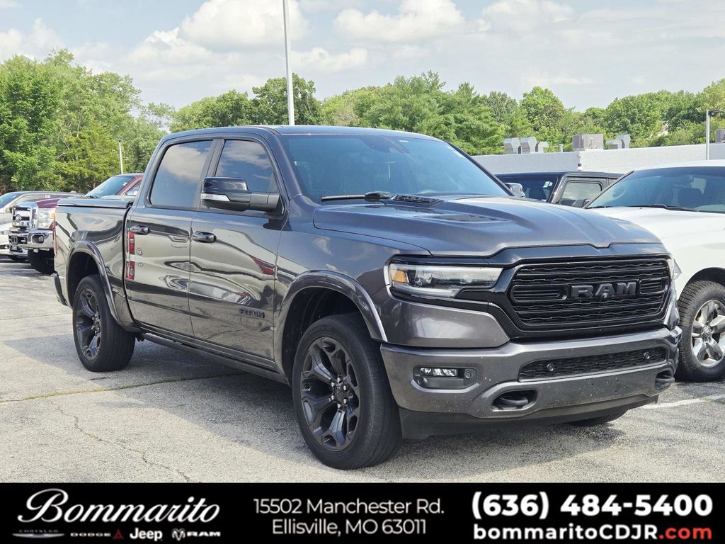 Crystal Metallic 2021 RAM 1500 Pickup Truck Four-Wheel Drive 8-Speed Automatic