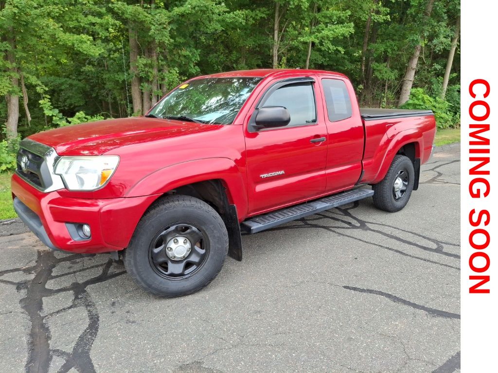 Barcelona Red Metallic 2014 Toyota Tacoma Pickup Truck Four-Wheel Drive 5-Speed Automatic