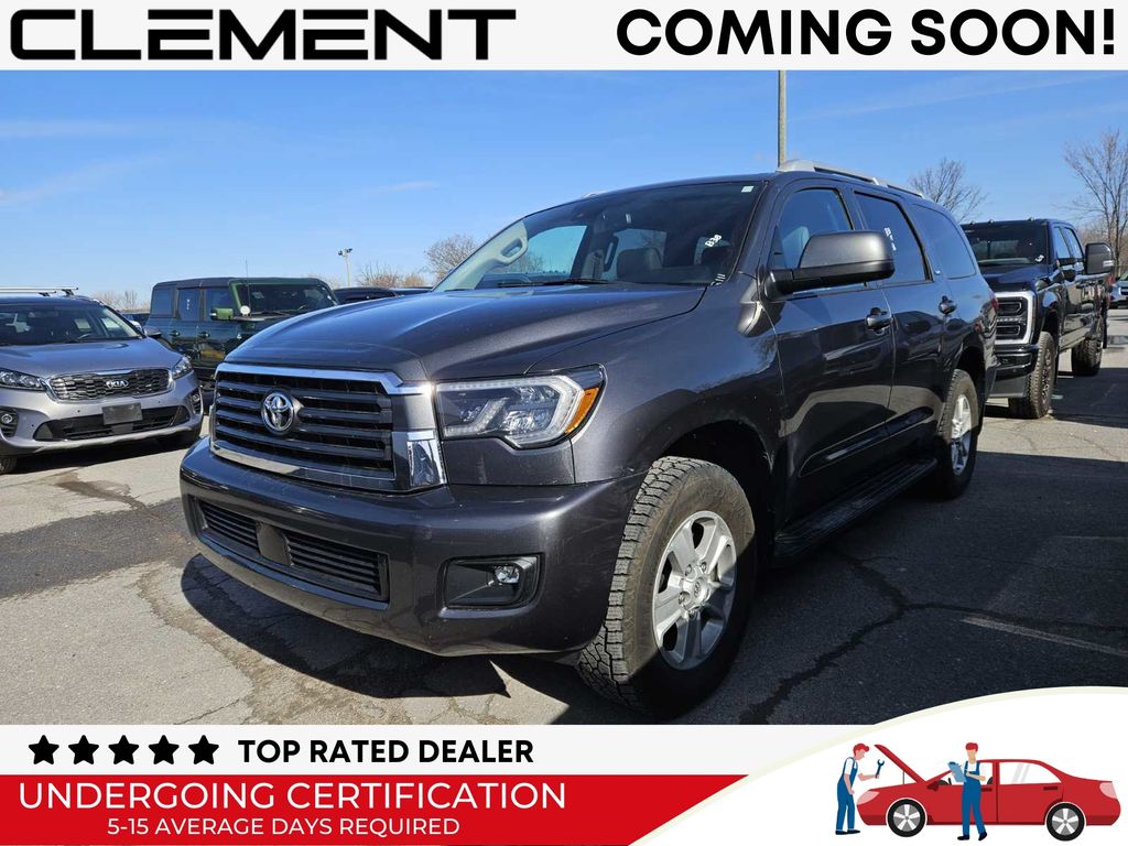 Magnetic Gray Metallic 2019 Toyota Sequoia SR5 4WD SUV / Crossover Four-Wheel Drive 6-Speed Automatic