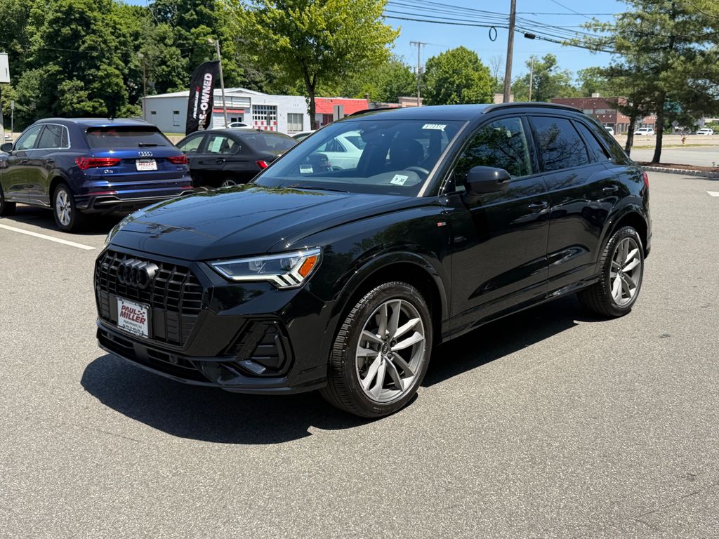 Black Metallic 2025 Audi Q3 quattro Premium S Line 45 TFSI SUV / Crossover All-Wheel Drive 8-Speed Automatic