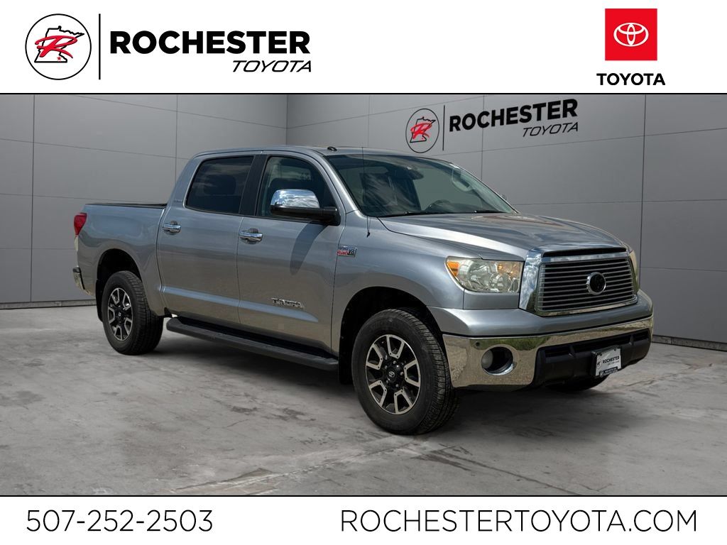 Silver Sky Metallic 2010 Toyota Tundra Pickup Truck Four-Wheel Drive 6-Speed Automatic