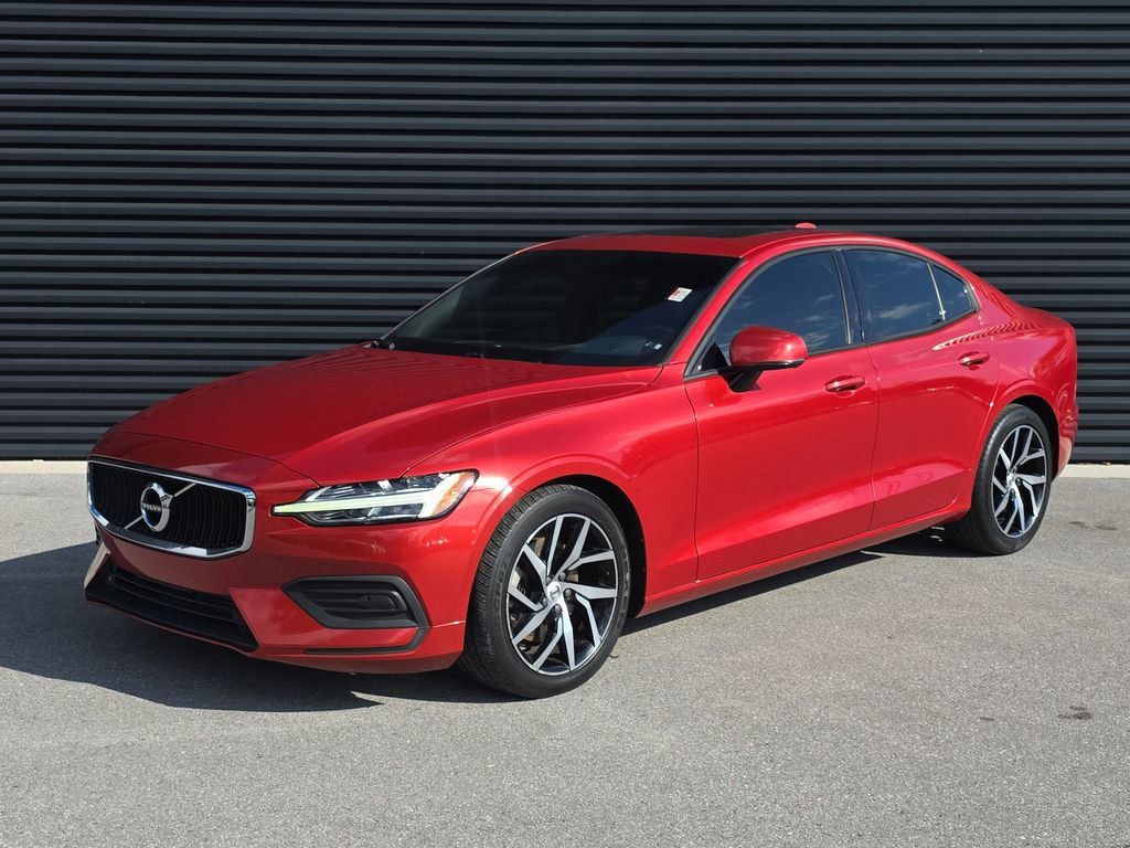Fusion Red Metallic 2020 Volvo S60 T5 Momentum FWD Sedan Front-Wheel Drive Automatic
