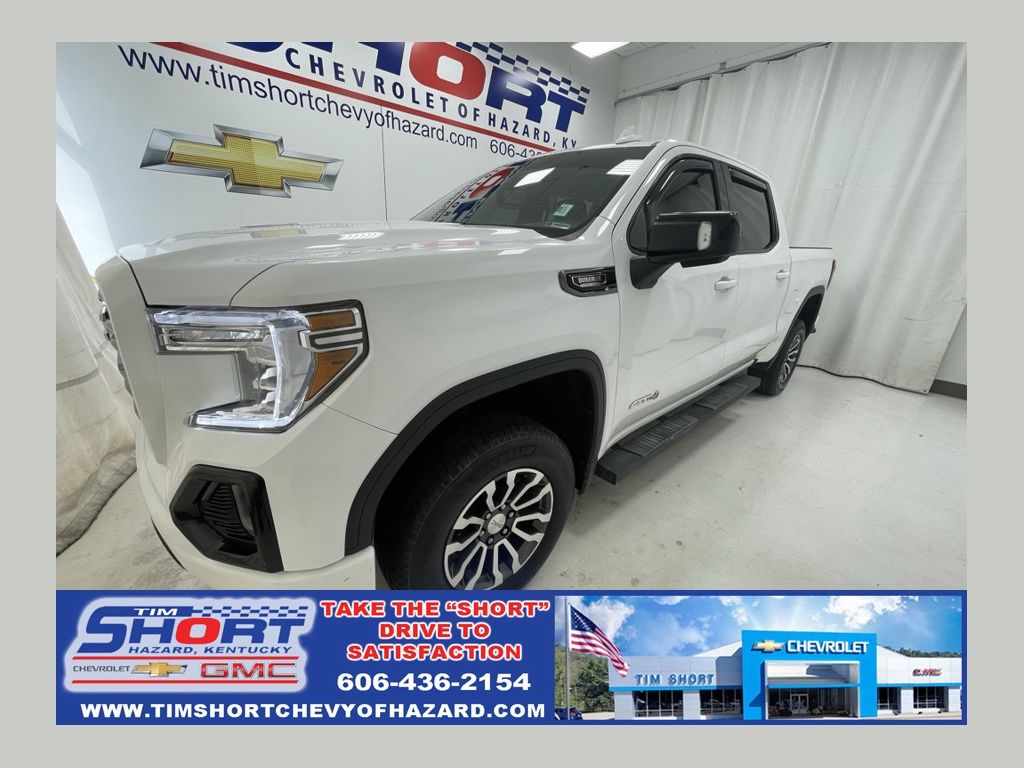 Summit White 2021 GMC Sierra 1500 Pickup Truck Four-Wheel Drive Automatic