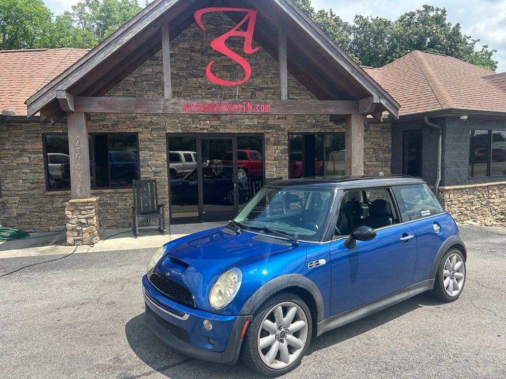 Thunder Blue Metallic 2006 MINI Cooper S Hatchback Hatchback Front-Wheel Drive 6-Speed Manual
