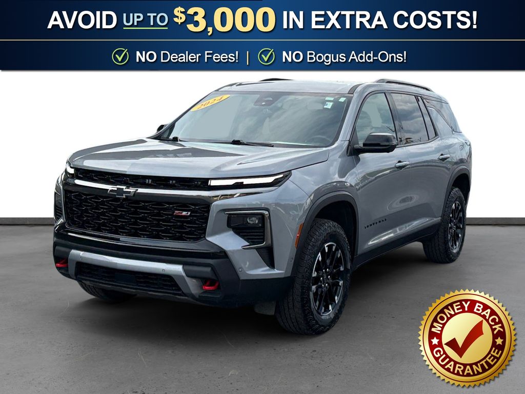 Sterling Gray Metallic 2024 Chevrolet Traverse SUV / Crossover Four-Wheel Drive 8-Speed Automatic
