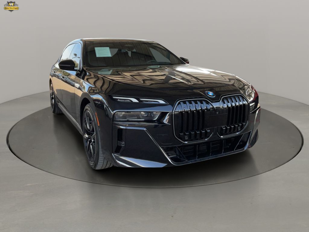 Black Sapphire Metallic 2024 BMW i7 eDrive50 RWD Sedan Rear-Wheel Drive Automatic